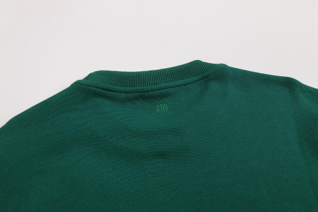 AMI PARIS ハート ロゴ コットン  長袖 Tシャツ★人気★