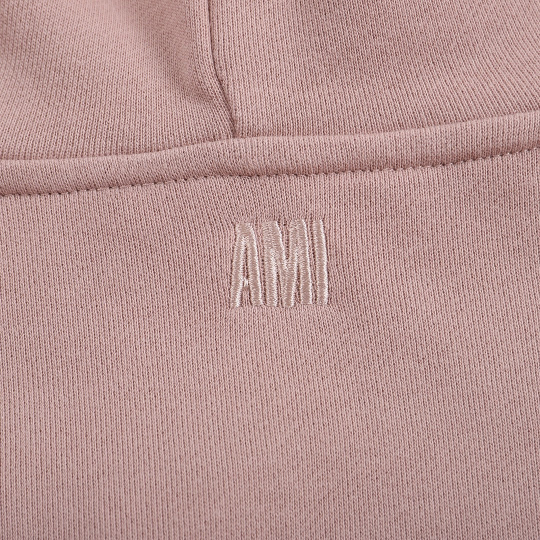 AMI PARIS ハート ロゴ コットン  長袖 Tシャツ★人気★