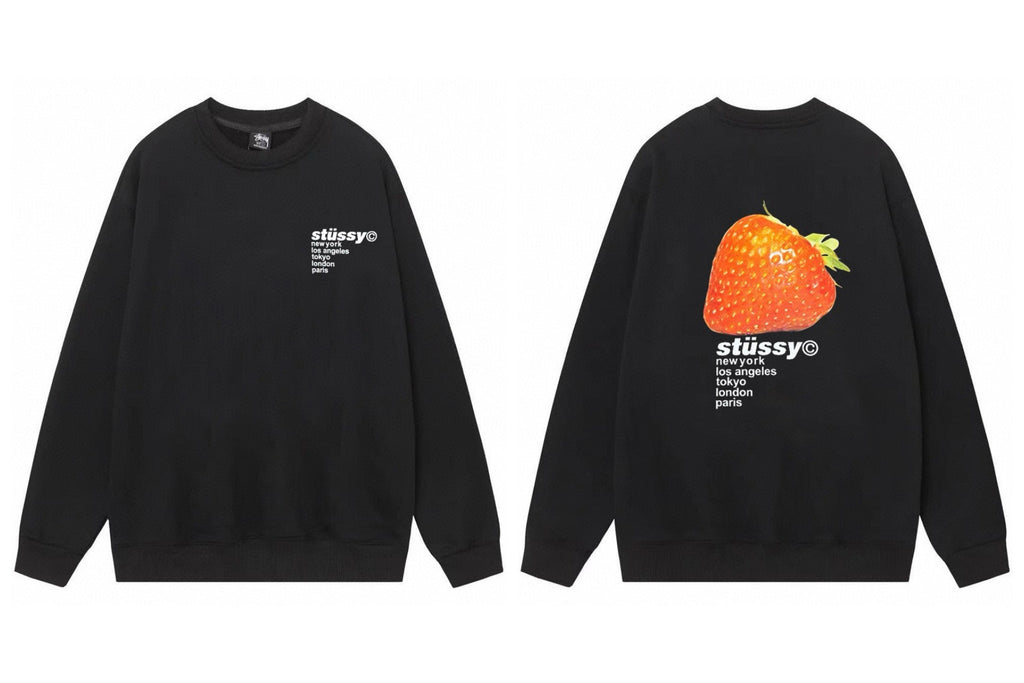 Stussy ステューシー  フェスティバルスタイルスウェットシャツ 2色兼用 男女兼用 レディース メンズ 101