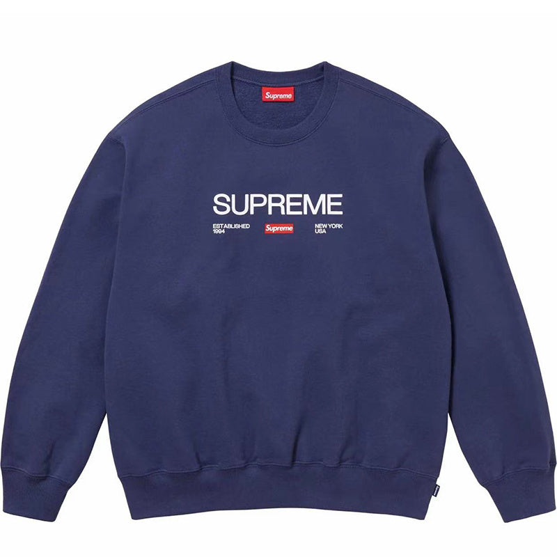 Supreme   シュプリーム   ベーシッククルーネックスウェット  3色兼用 男女兼用 レディース メンズ    E563