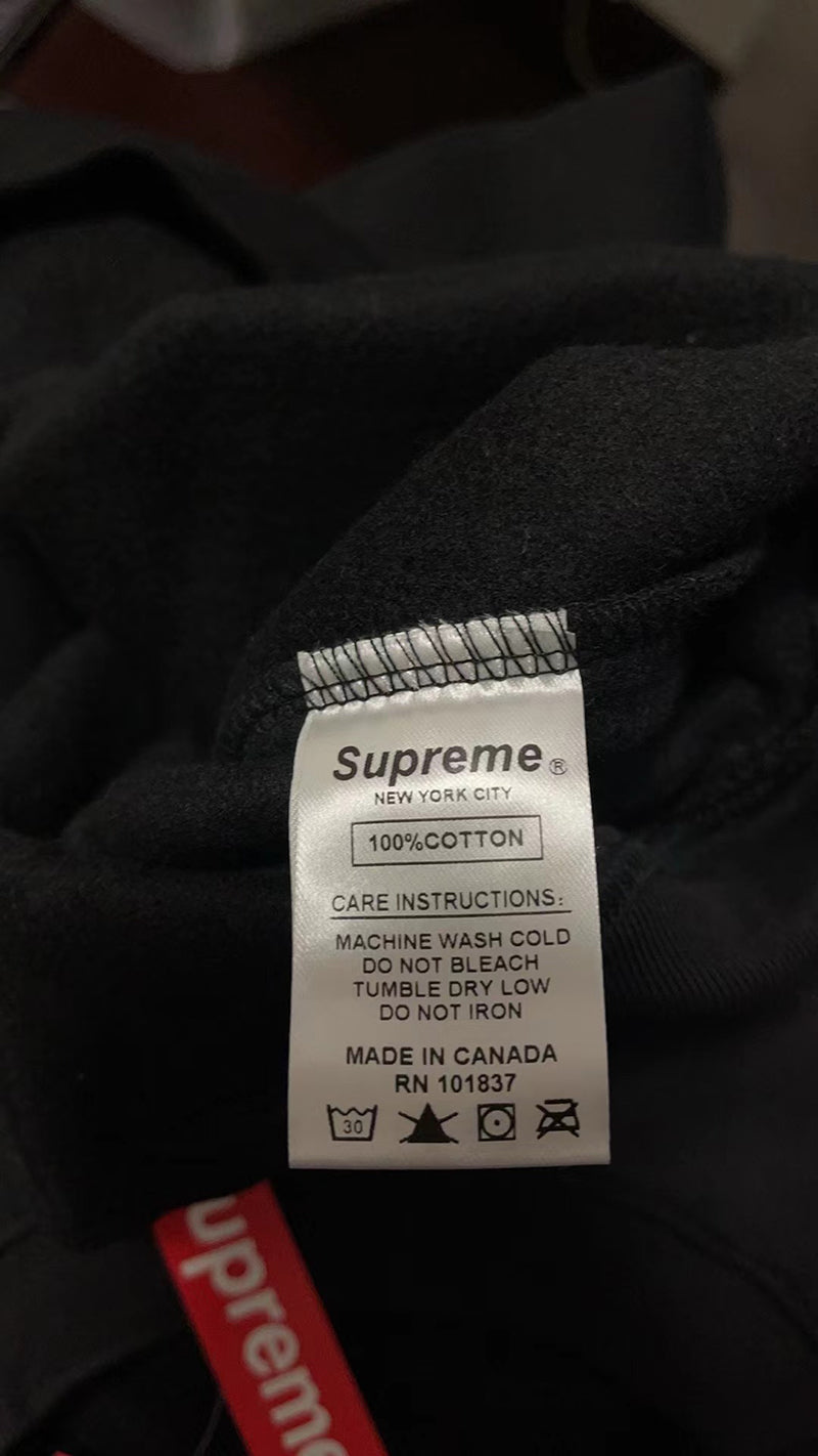 Supreme   シュプリーム   シンプルデザインクルーネックスウェット  4色兼用 男女兼用 レディース メンズ    E517