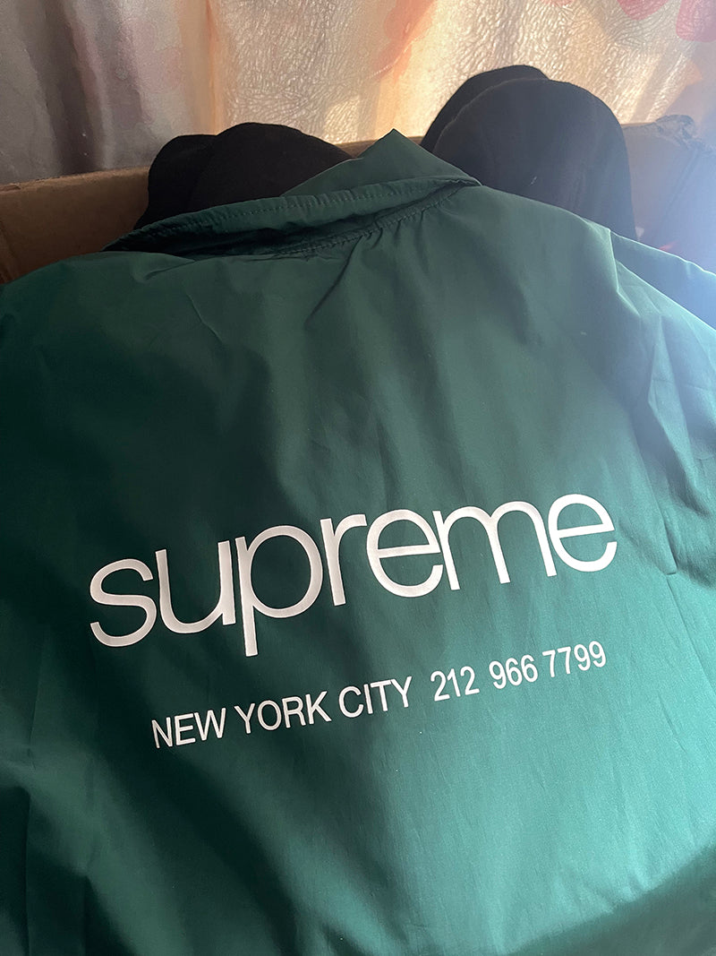 Supreme シュプリーム コーチジャケット 23FW NYC Coaches Jacket トレーナー メンズ レディース カジュアル D424