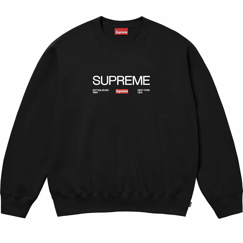 Supreme   シュプリーム   ベーシッククルーネックスウェット  3色兼用 男女兼用 レディース メンズ    E563