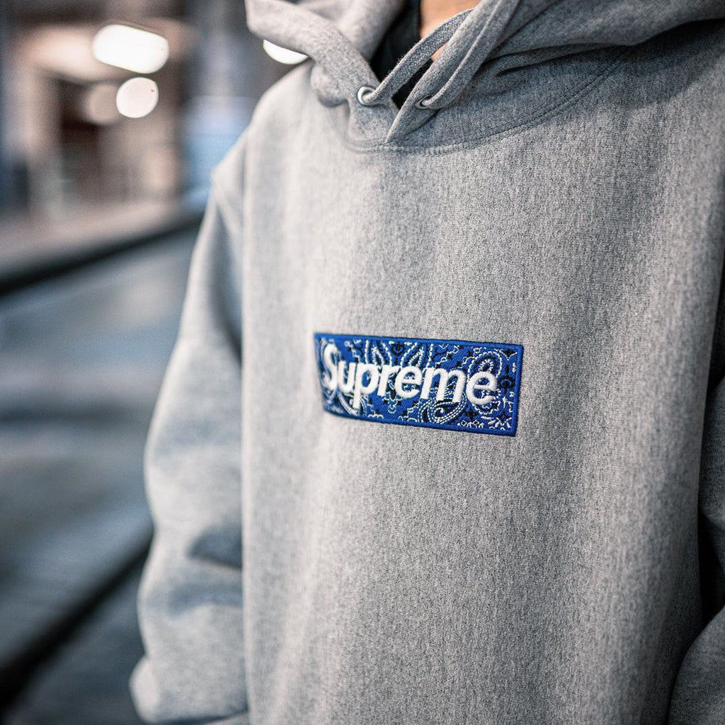 Supreme   シュプリーム   定番スタイルのフード付きスウェットシャツ  2色兼用 男女兼用 レディース メンズ    E513