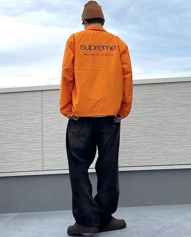 Supreme シュプリーム コーチジャケット 23FW NYC Coaches Jacket トレーナー メンズ レディース カジュアル D424