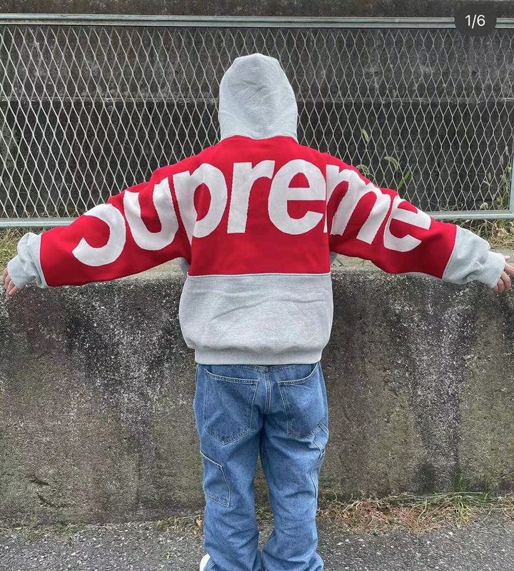 Supreme   シュプリーム   秋冬にぴったりのフード付きパーカー  2色兼用 男女兼用 レディース メンズ    E558