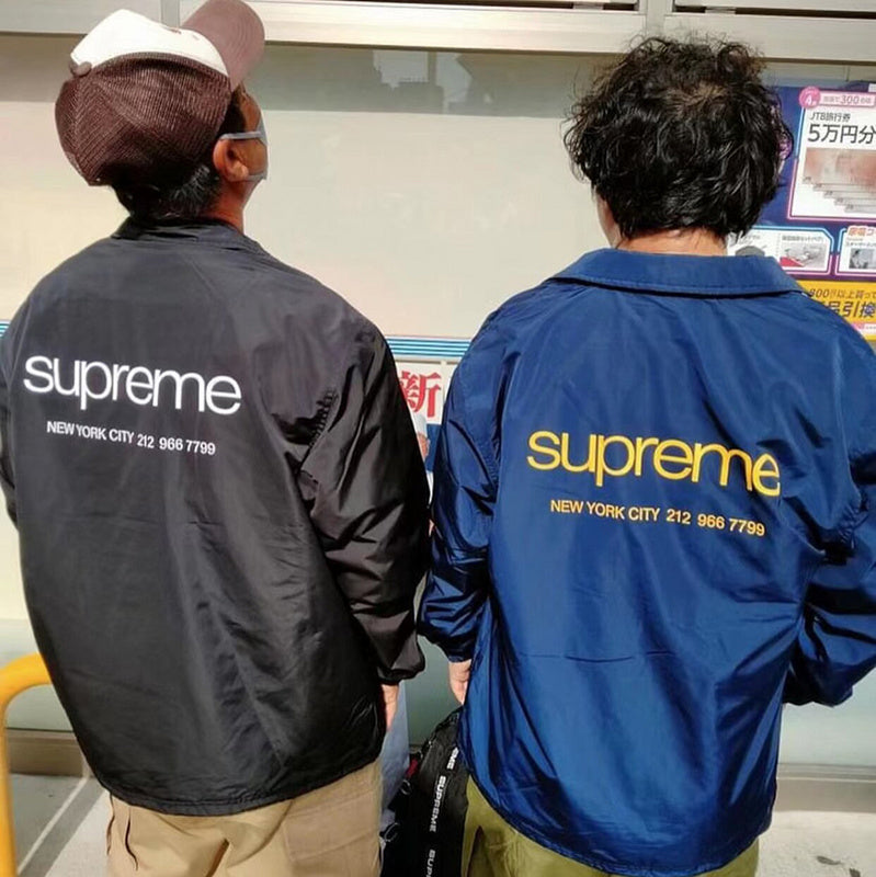 Supreme シュプリーム コーチジャケット 23FW NYC Coaches Jacket トレーナー メンズ レディース カジュアル D424