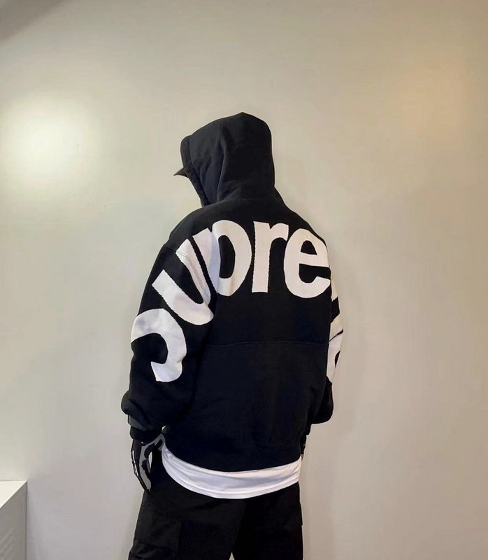 Supreme   シュプリーム   秋冬にぴったりのフード付きパーカー  2色兼用 男女兼用 レディース メンズ    E558