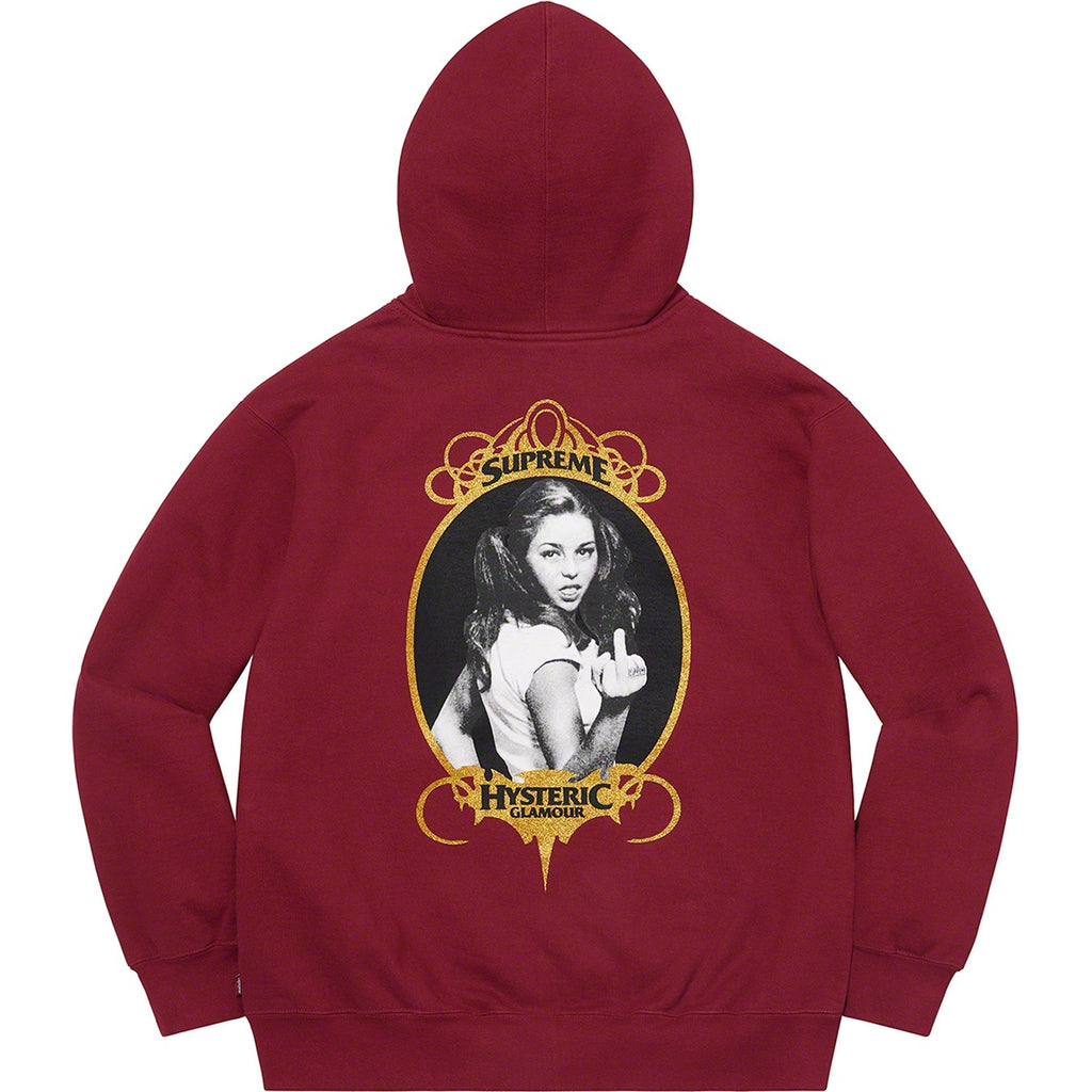 Supreme × HYSTERIC GLAMOUR ジップアップパーカー