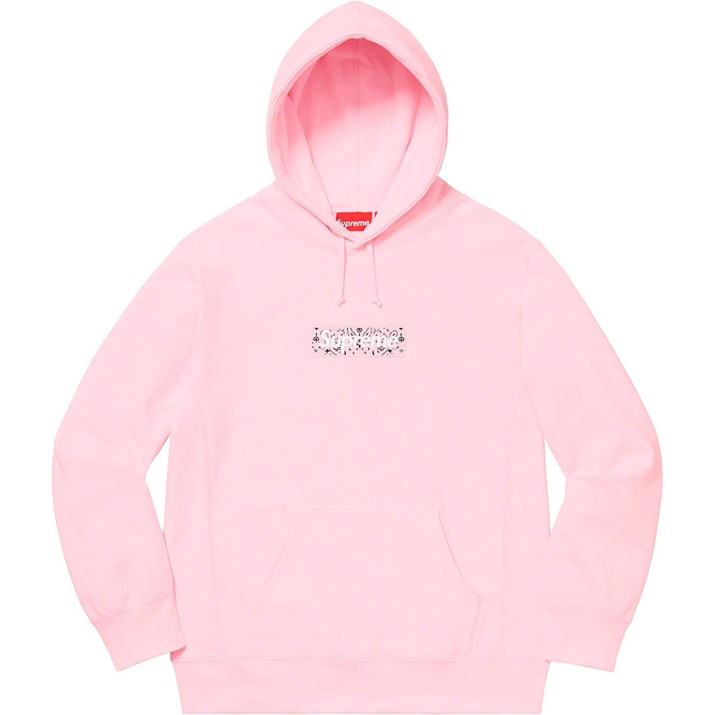 Supreme バンダナ ボックスロゴ スウェットパーカー