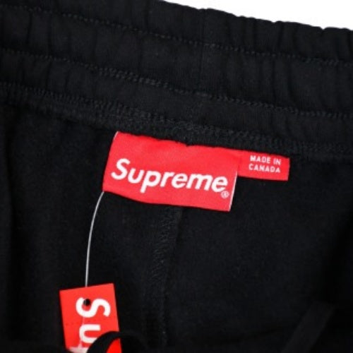 SUPREME CREWNECK FW24 フレイムジョイントレタープリント フリース スウェットパンツ