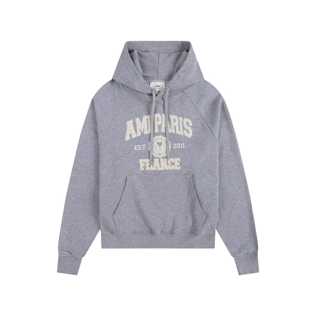 AMI PARIS ハート ロゴ コットン  長袖 Tシャツ★人気★