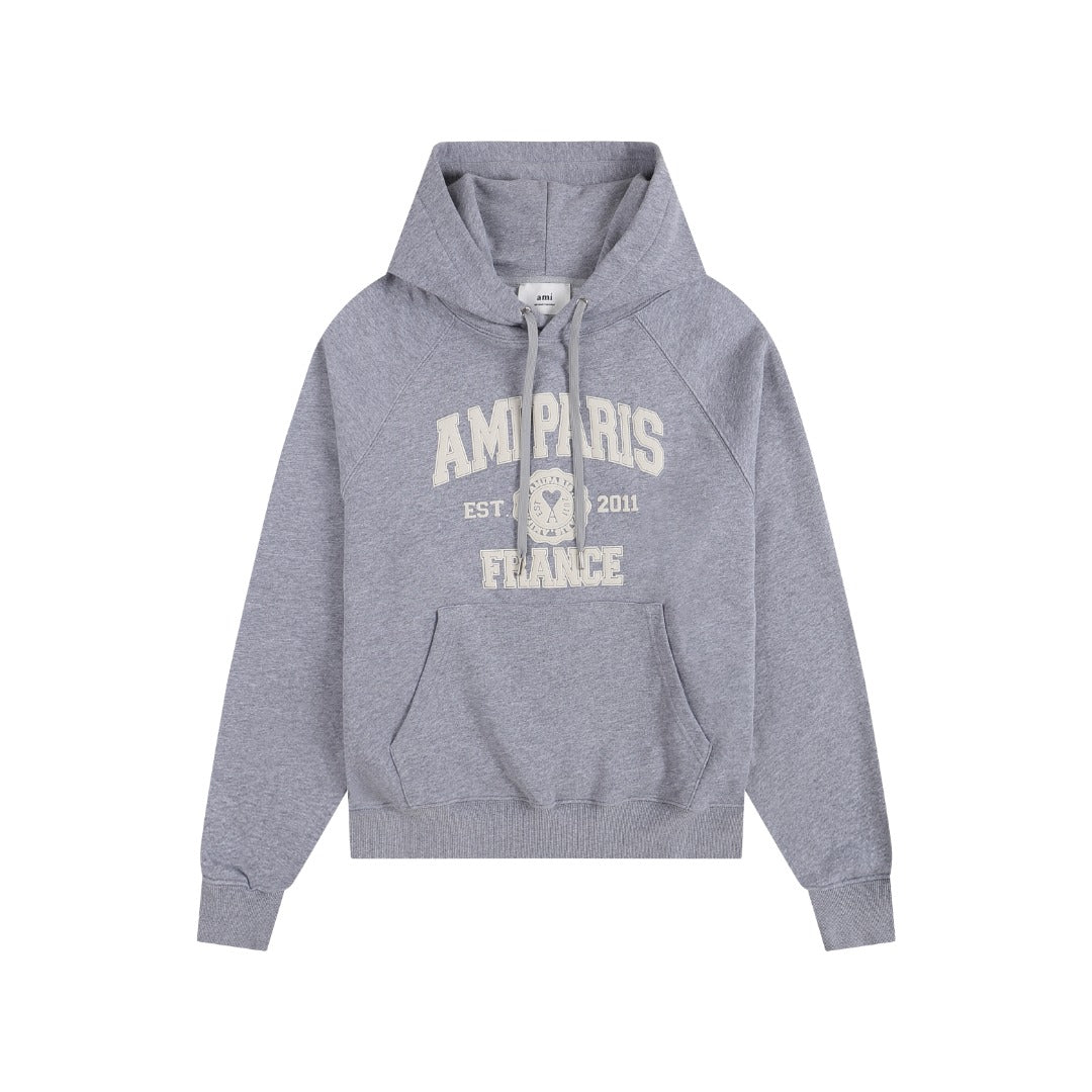 AMI PARIS ハート ロゴ コットン  長袖 Tシャツ★人気★