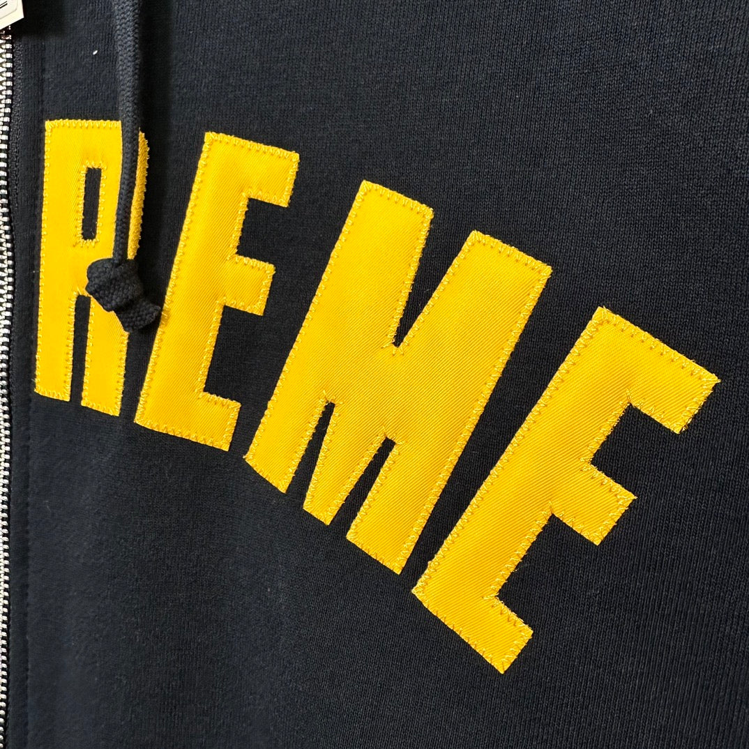 Supreme アーチロゴ ジップアップ スウェットパーカー