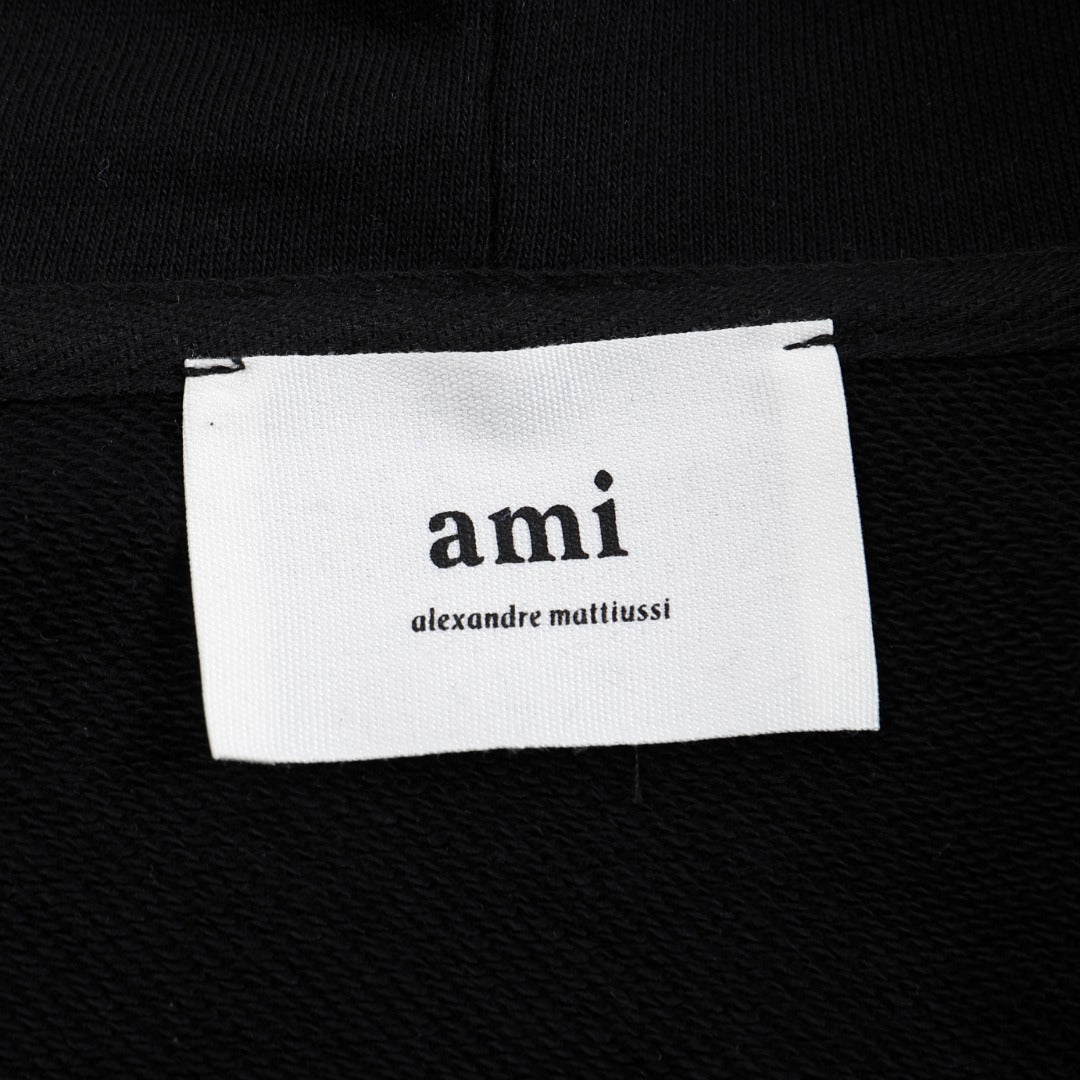 AMI PARIS ハート ロゴ コットン  長袖 Tシャツ★人気★
