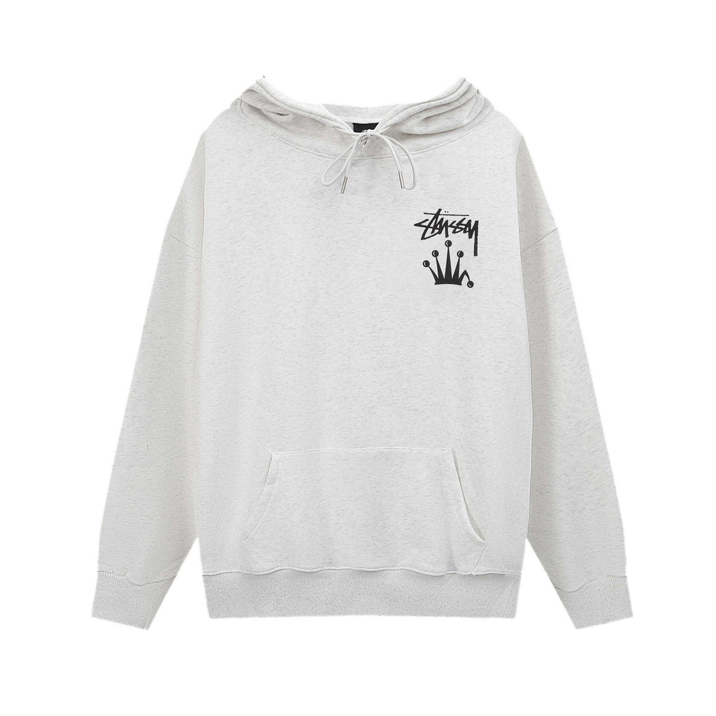 Stussy ステューシー  シーズンレスで使えるフード付きパーカー 3色兼用 男女兼用 レディース メンズ S616