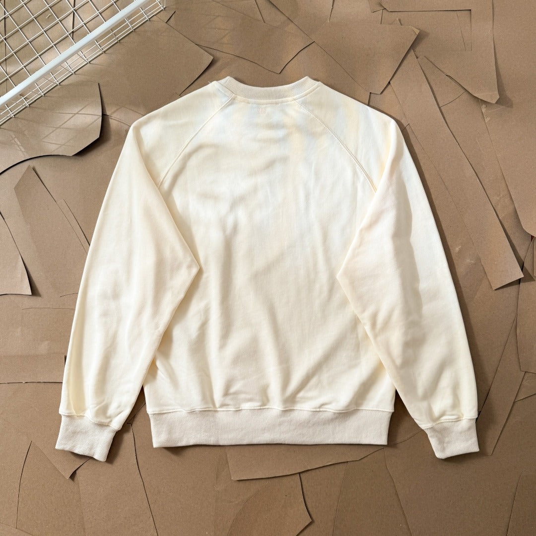 AMI PARIS アミ パリス ハート ロゴ コットン 刺繍 長袖 Tシャツ★人気★