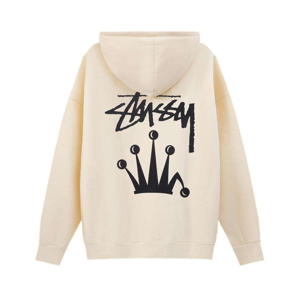 Stussy ステューシー  シーズンレスで使えるフード付きパーカー 3色兼用 男女兼用 レディース メンズ S616