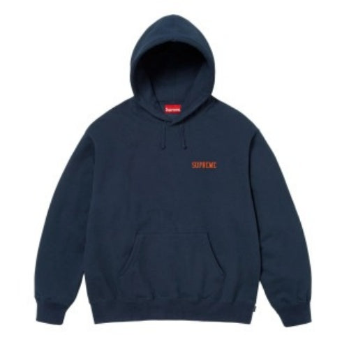 Supreme 24FW ON GOD HOODED SWEATSHIRT バックレタリングプリント フード付きスウェットシャツ