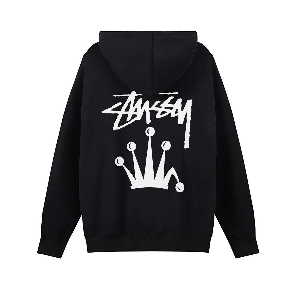 Stussy ステューシー  シーズンレスで使えるフード付きパーカー 3色兼用 男女兼用 レディース メンズ S616
