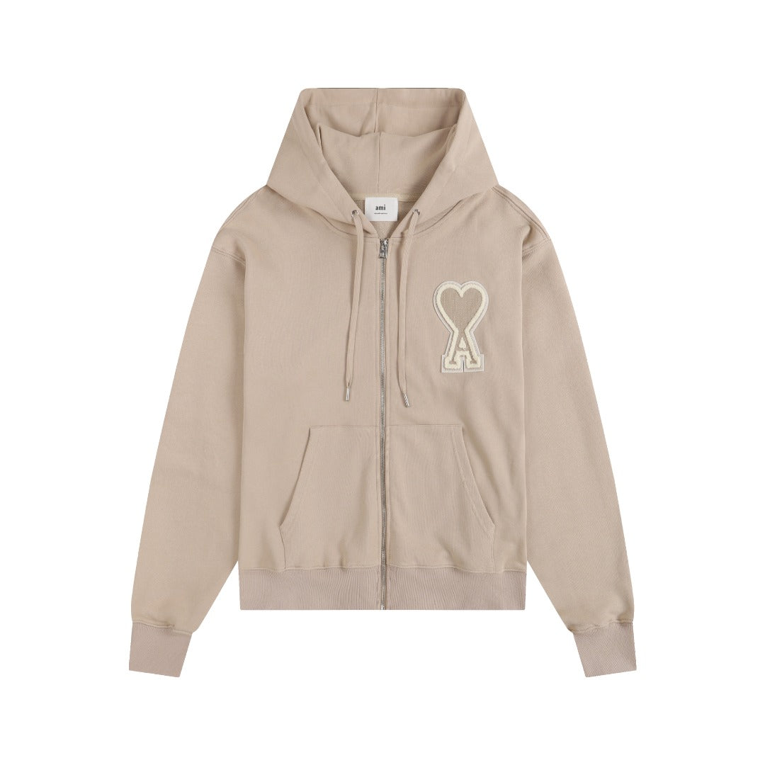 AMI PARIS アミ パリス ハートロゴ フーディー パーカー
