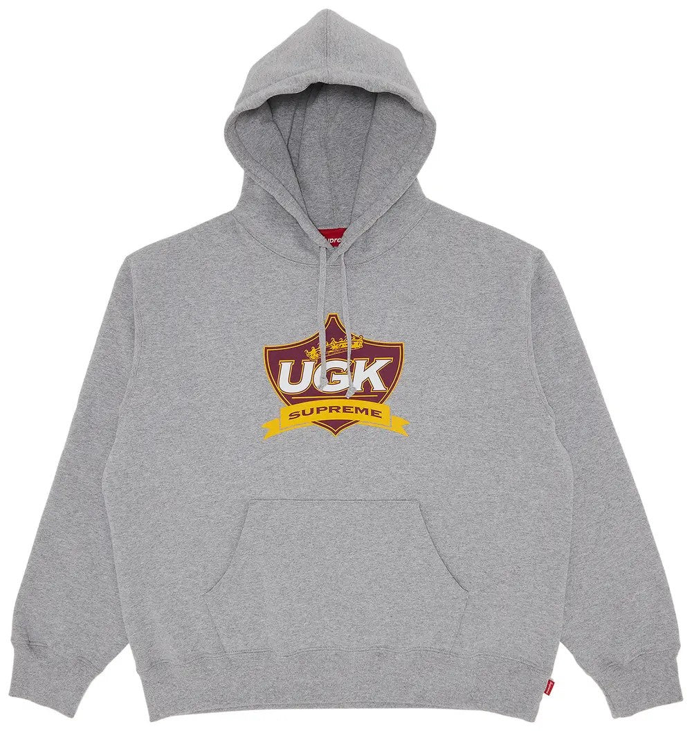 Supreme UGK スウェットパーカー ヘザーグレー