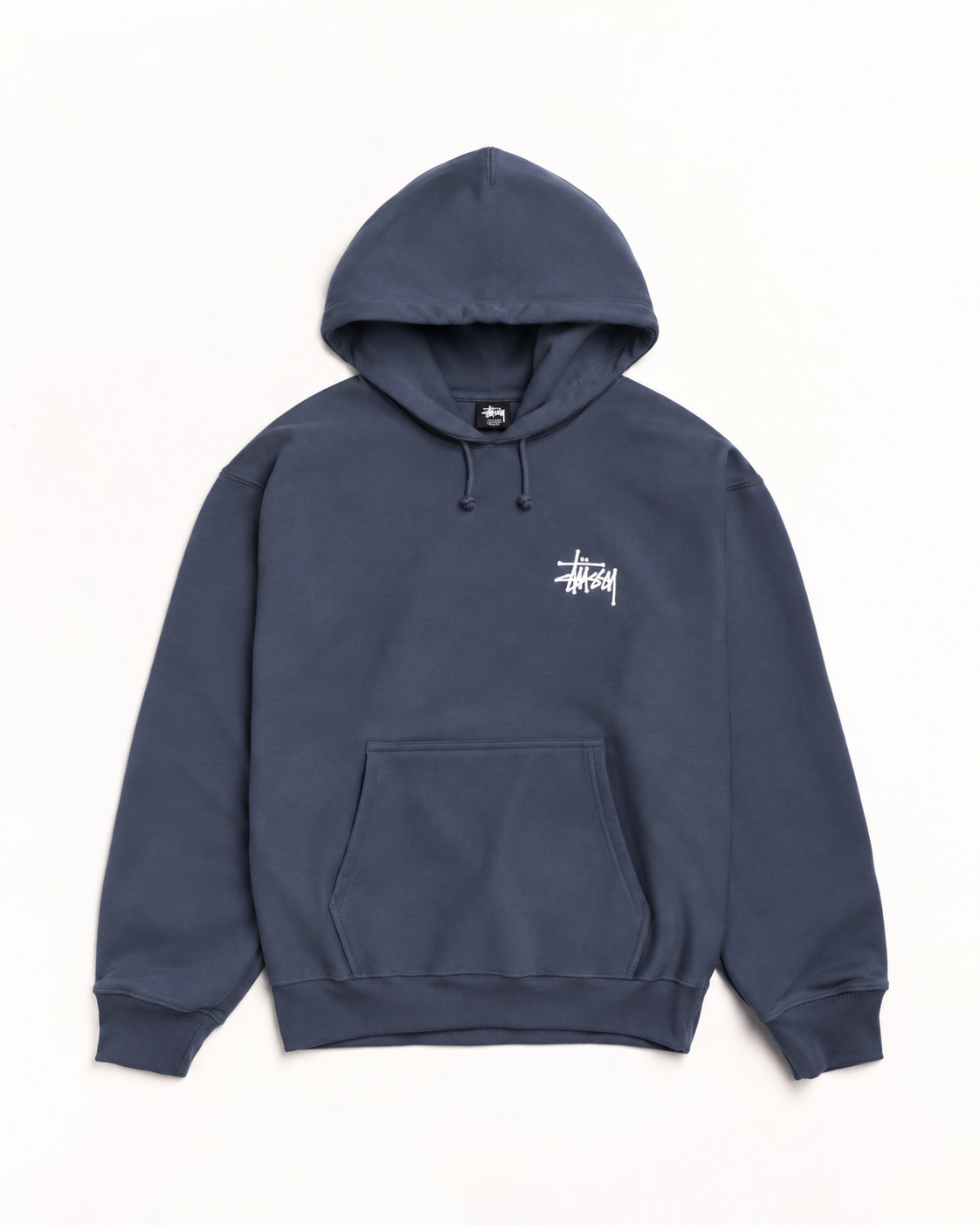 Stussy BASIC STÜSSY HOODIEステューシー  シンプルな無地フード付きスウェット 男女兼用 レディース メンズ