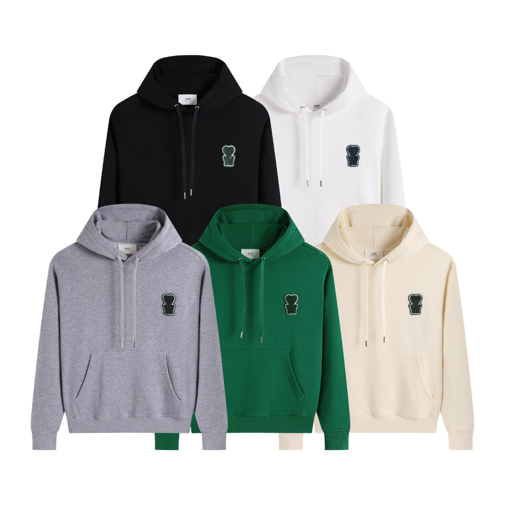 AMI PARIS ハート ロゴ コットン  長袖 Tシャツ★人気★