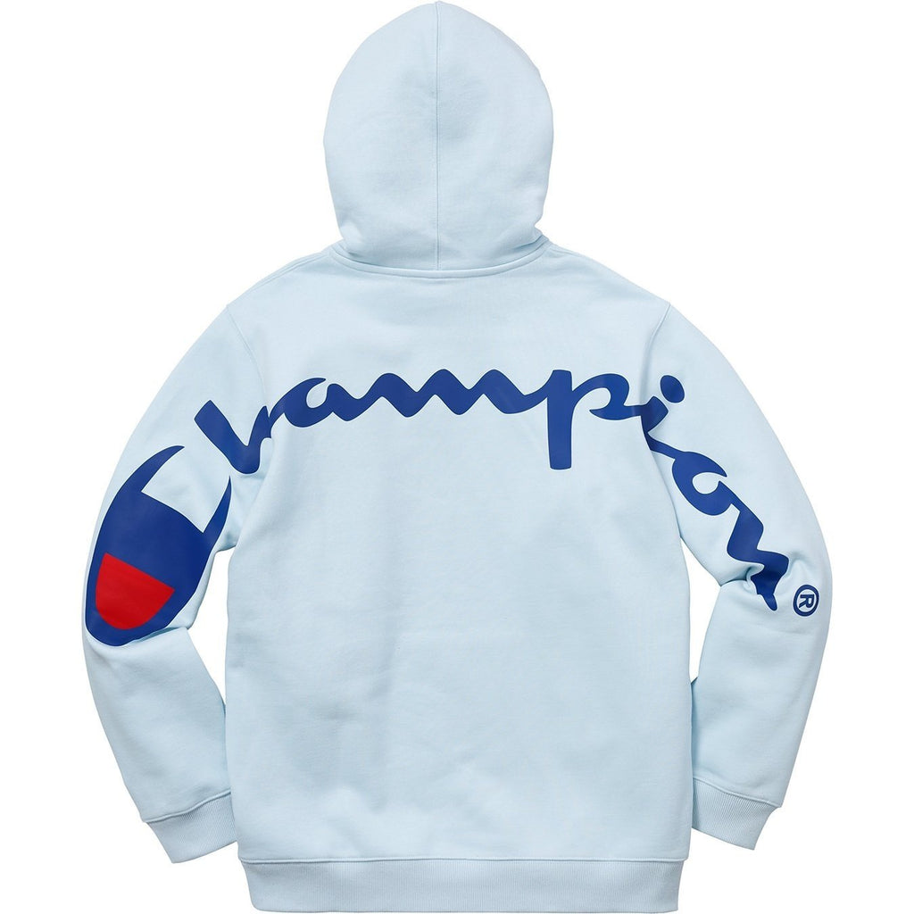 Supreme × Champion ロゴ スウェットパーカー