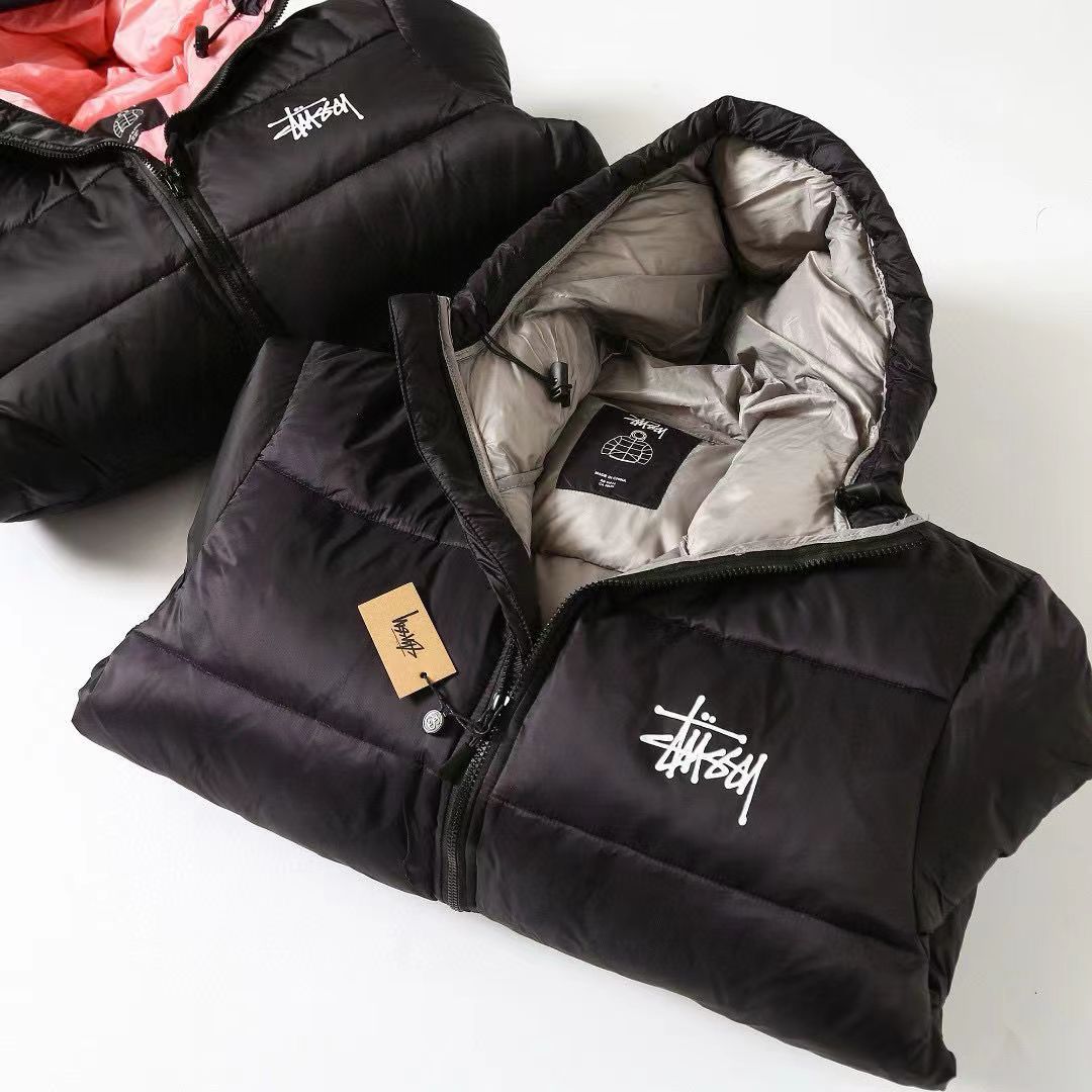 STUSSY ダウンパーカ マイクロリップストップ ダウンジャケット ～防風・防水・防寒