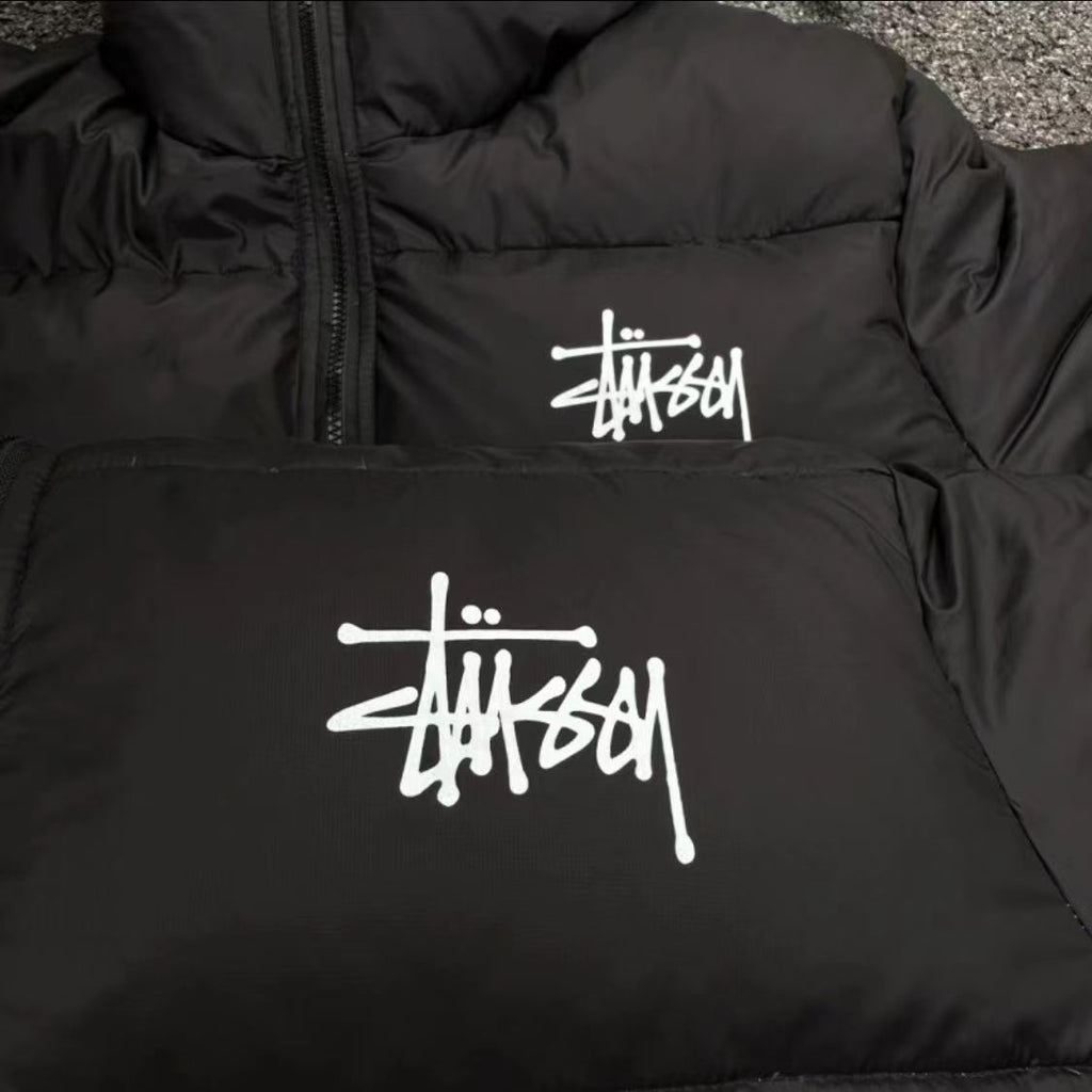 STUSSY ダウンパーカ マイクロリップストップ ダウンジャケット ～防風・防水・防寒