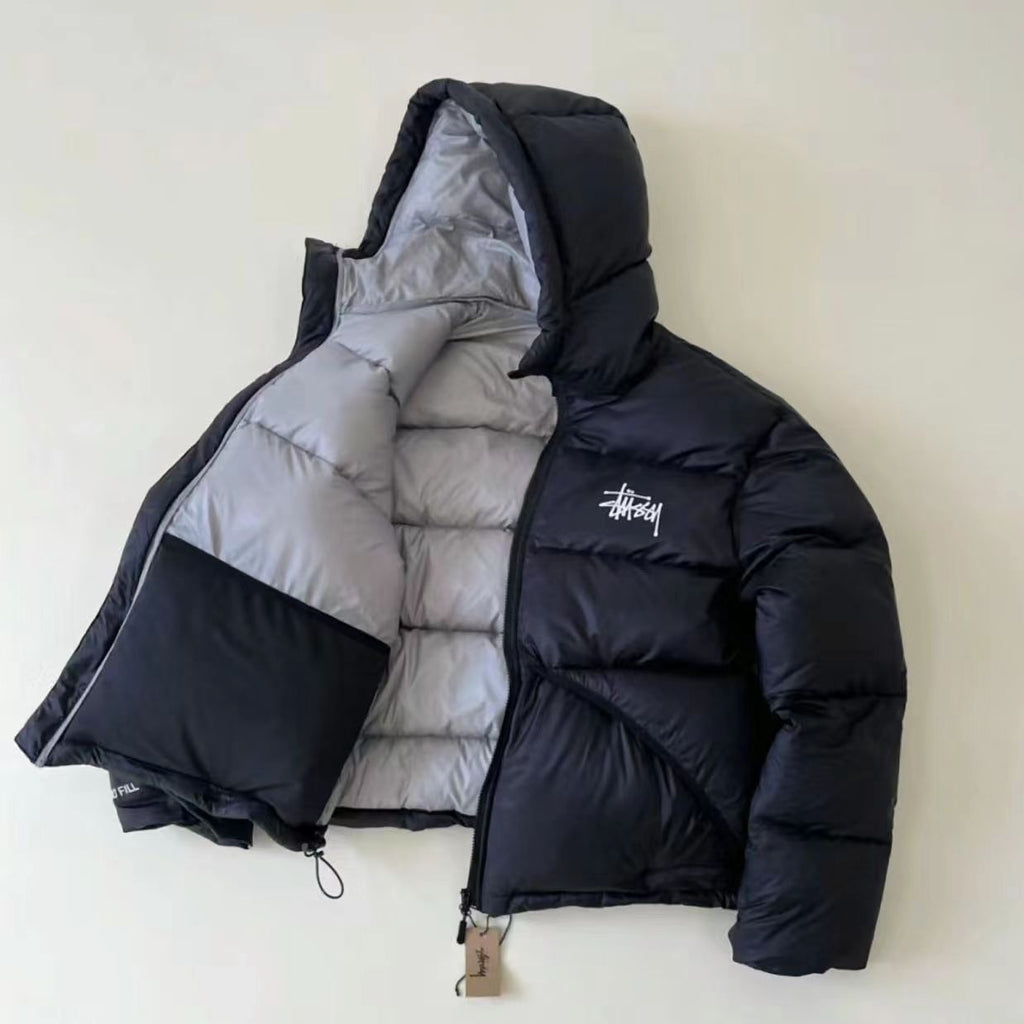 STUSSY ダウンパーカ マイクロリップストップ ダウンジャケット ～防風・防水・防寒