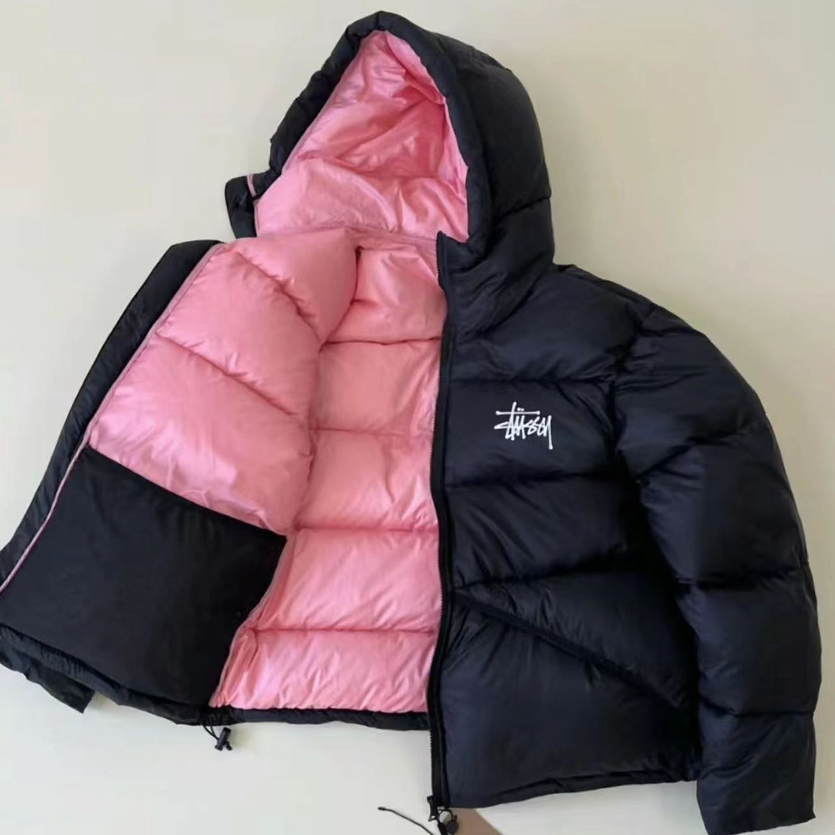 STUSSY ダウンパーカ マイクロリップストップ ダウンジャケット ～防風・防水・防寒