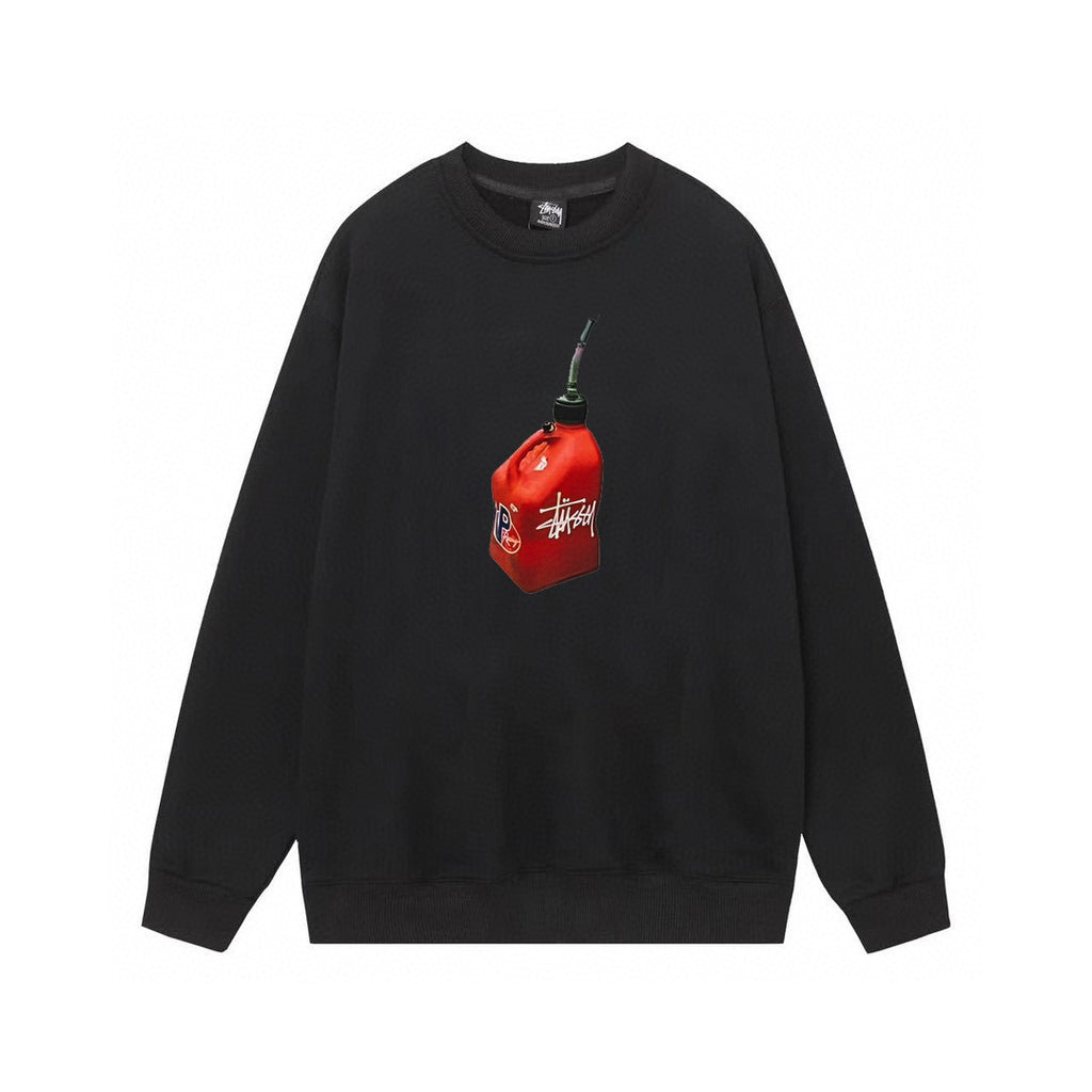 Stussy ステューシー  旬なカラーのデイリースウェットシャツ 4色兼用 男女兼用 レディース メンズ 113