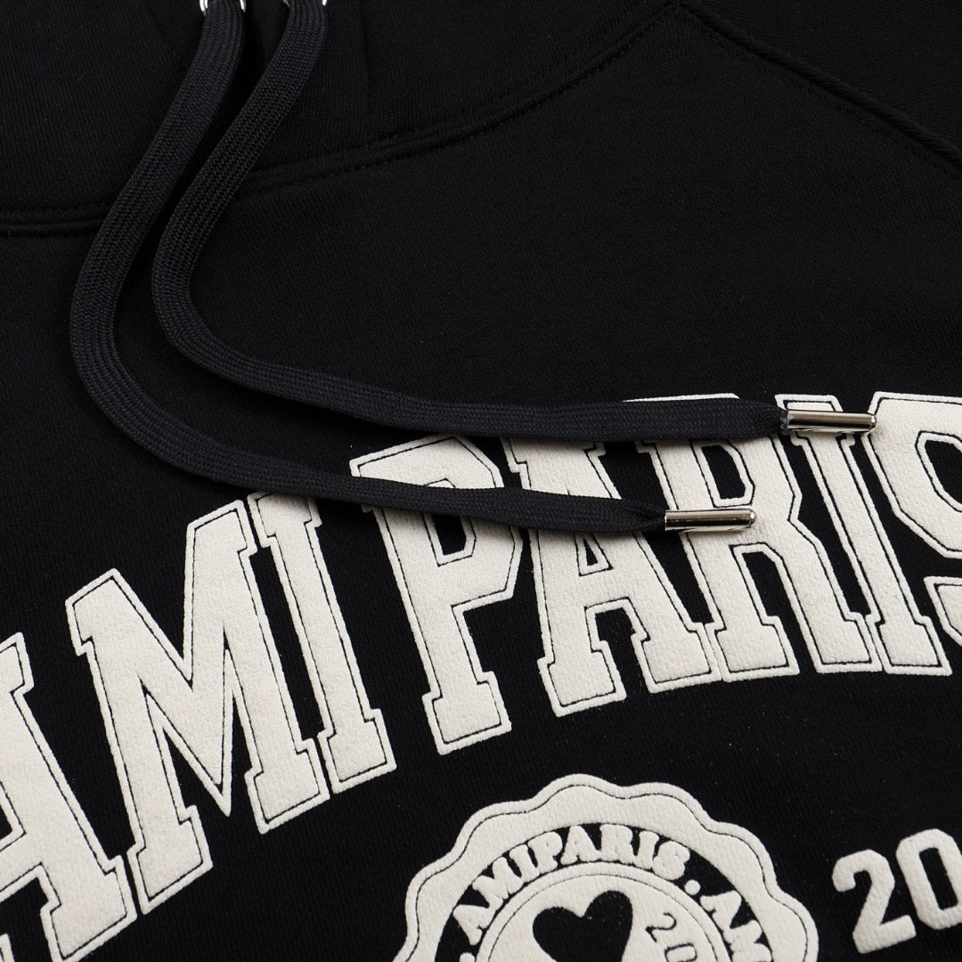 AMI PARIS ハート ロゴ コットン  長袖 Tシャツ★人気★