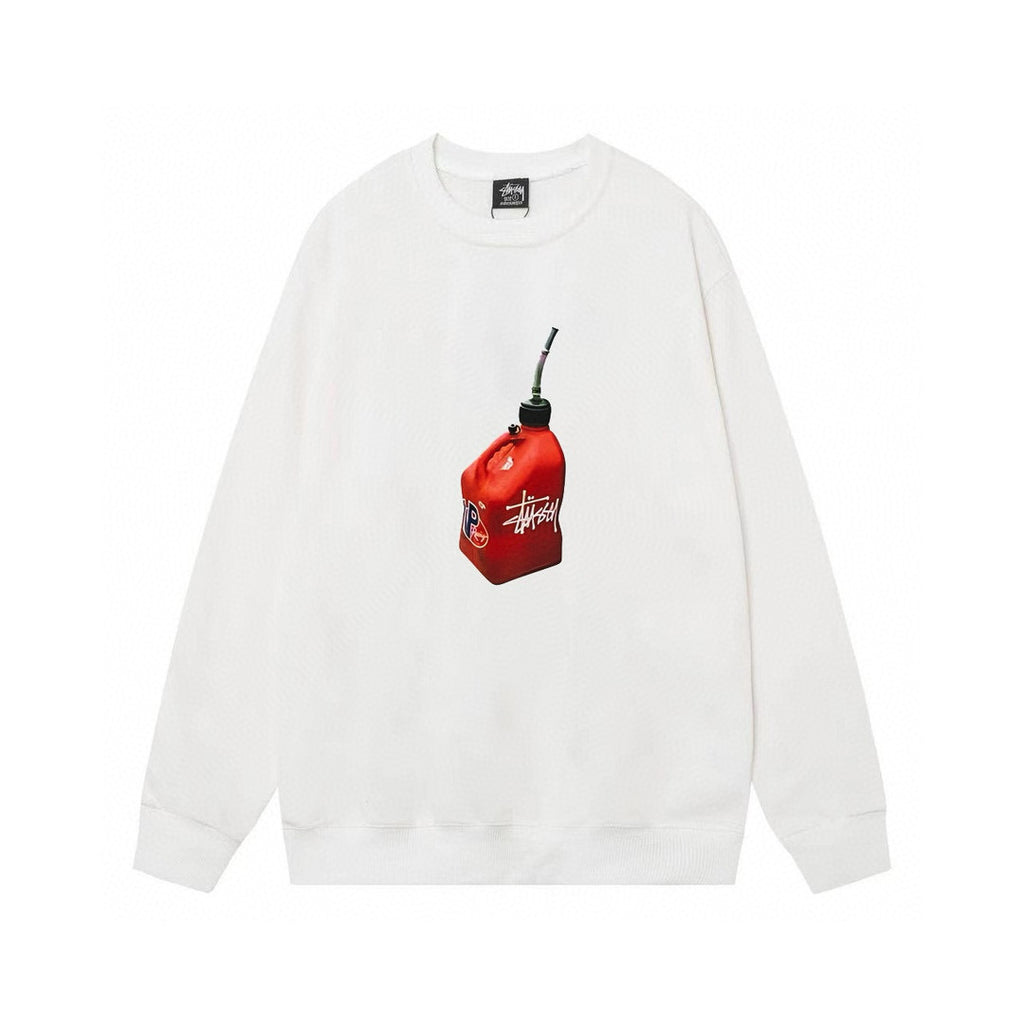 Stussy ステューシー  旬なカラーのデイリースウェットシャツ 4色兼用 男女兼用 レディース メンズ 113