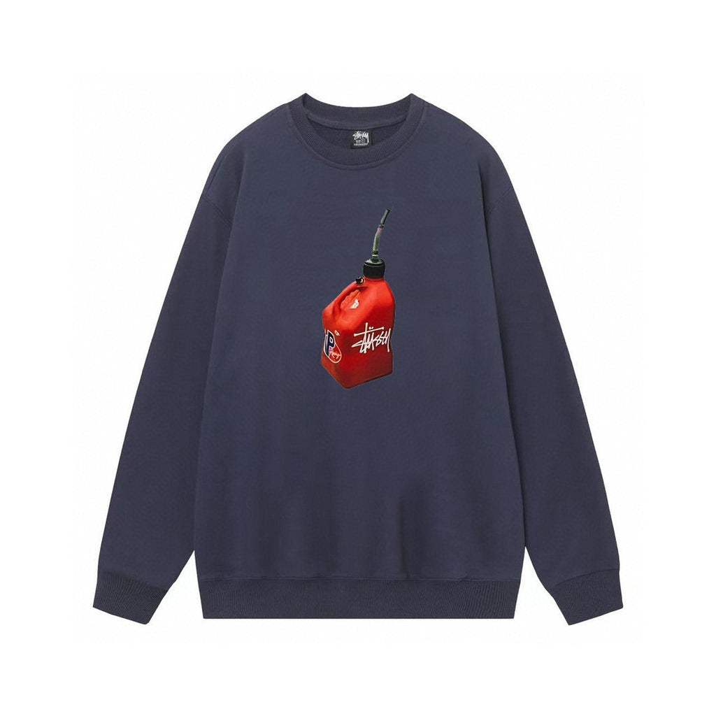Stussy ステューシー  旬なカラーのデイリースウェットシャツ 4色兼用 男女兼用 レディース メンズ 113