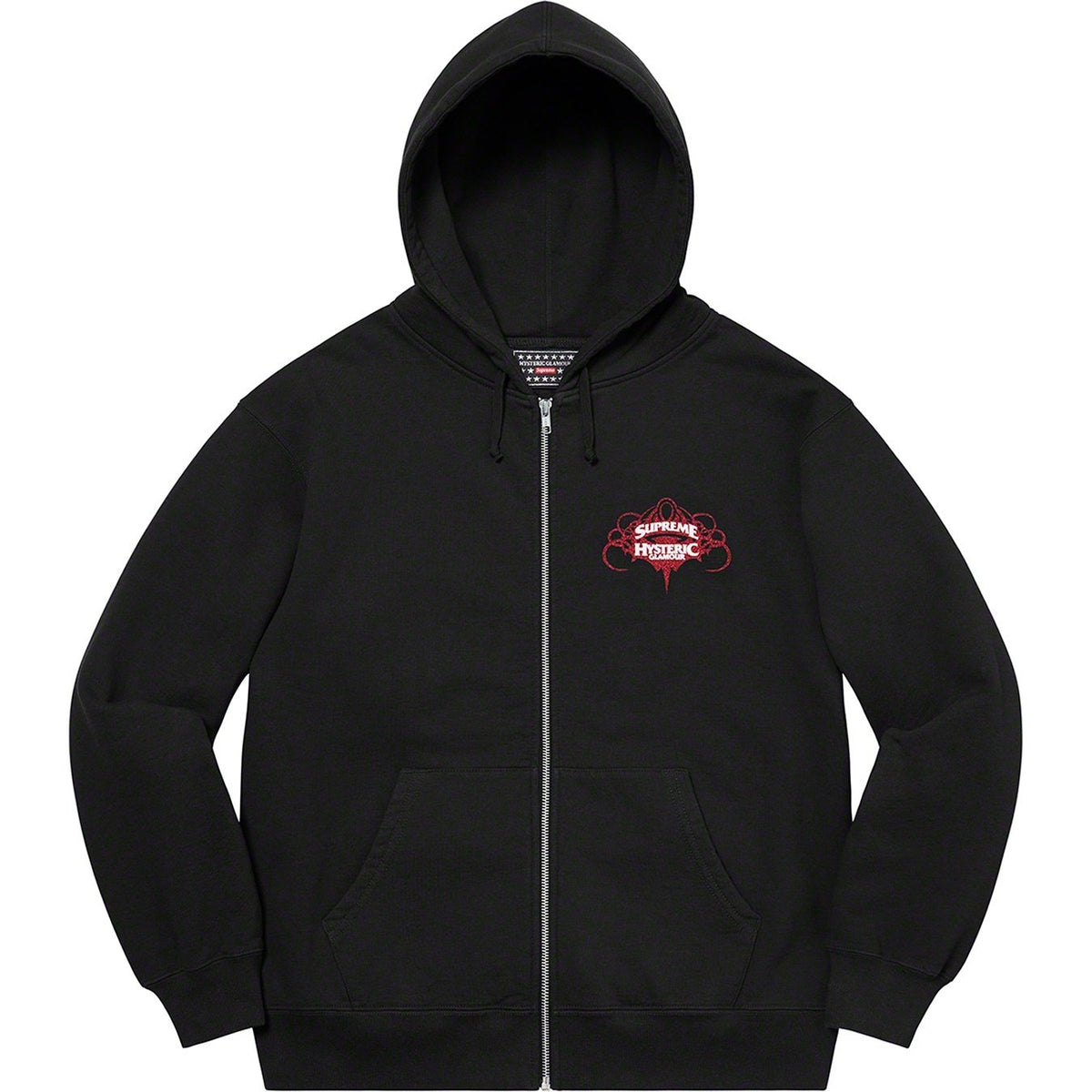 Supreme × HYSTERIC GLAMOUR ジップアップパーカー