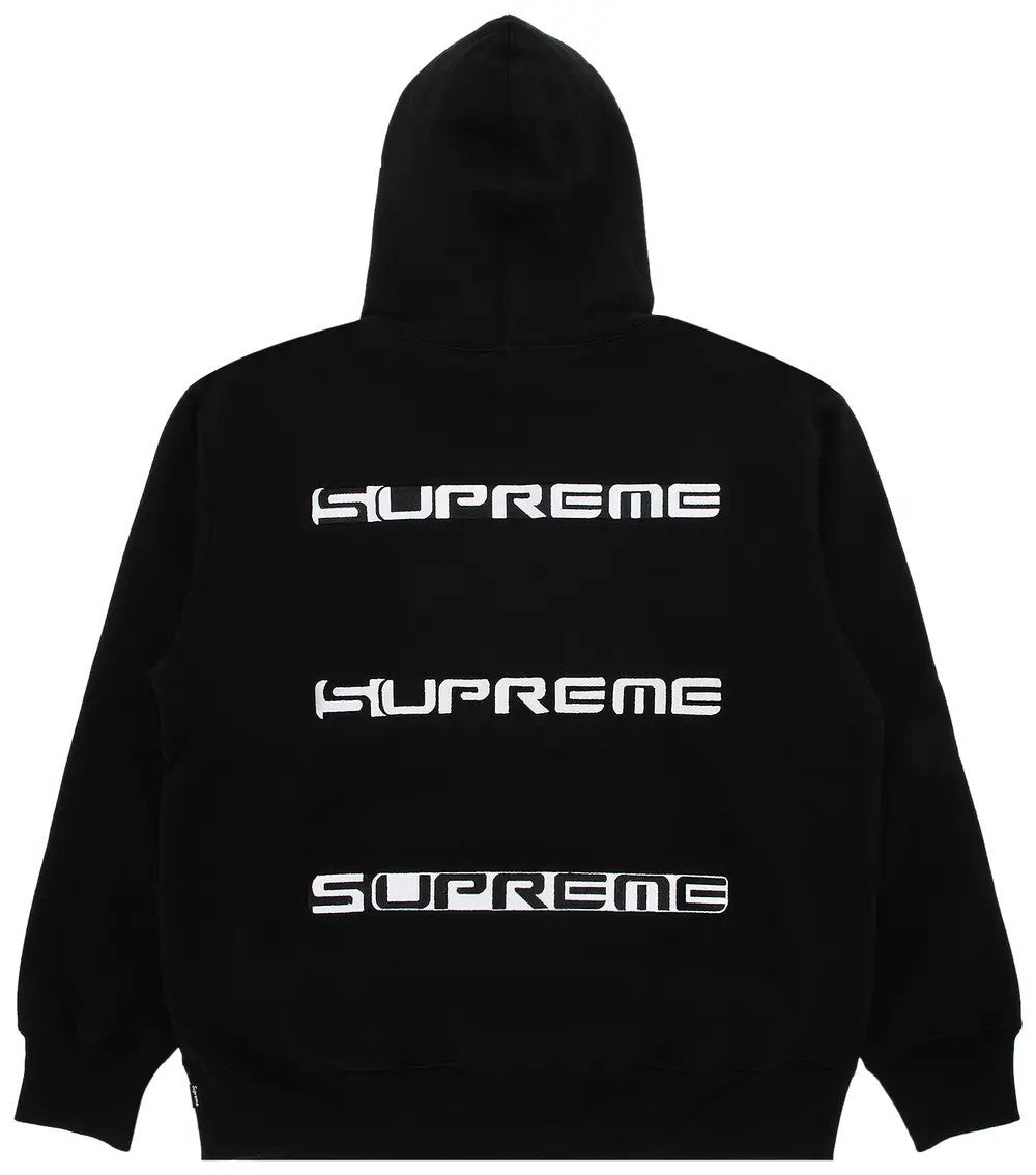 Supreme AOI スタックロゴ パーカー ブラック