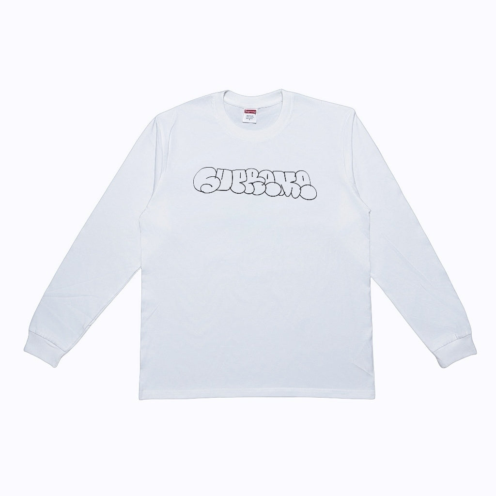 Supreme x Homerun ジョイント SS25 WEEK12 Tee レタープリント ラウンドネック Tシャツ ユニセックス