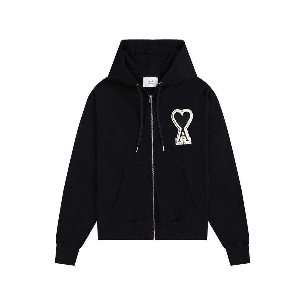 AMI PARIS ハート ロゴ コットン  長袖 Tシャツ★人気★