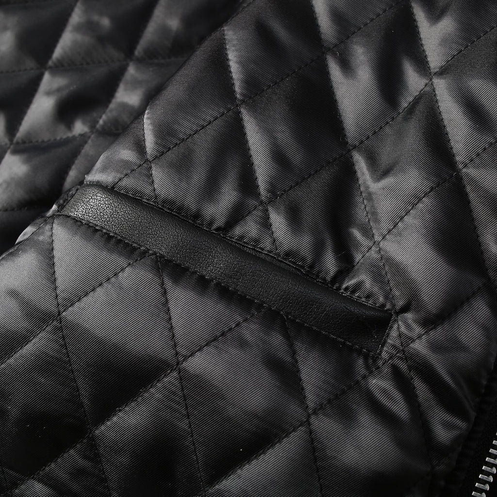 Supreme x Vanson Leathers FW24 ジャケット ロゴ刺繍パッチ ジッパー フード付きレザージャケット Travis Scott と同じスタイル