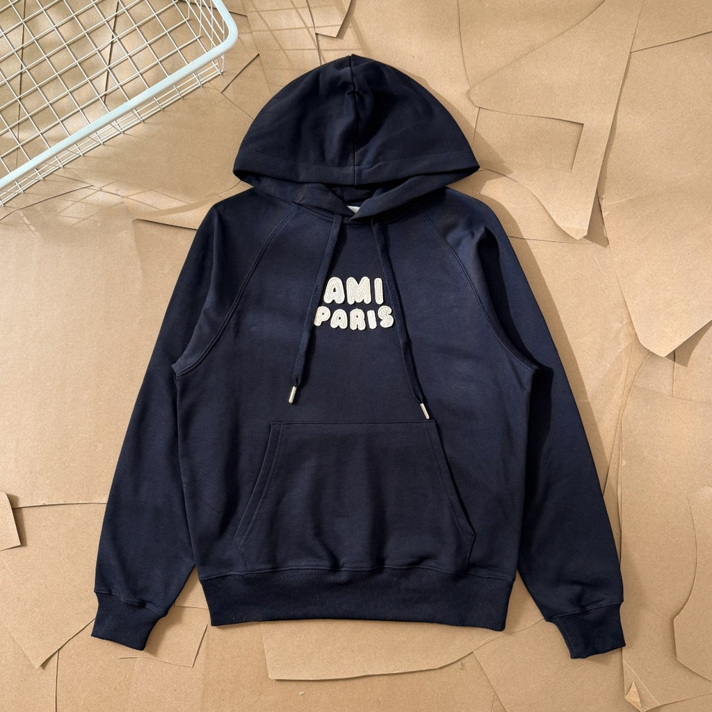 AMI PARIS Hoodie アミ パリス ハートロゴ フーディー パーカー