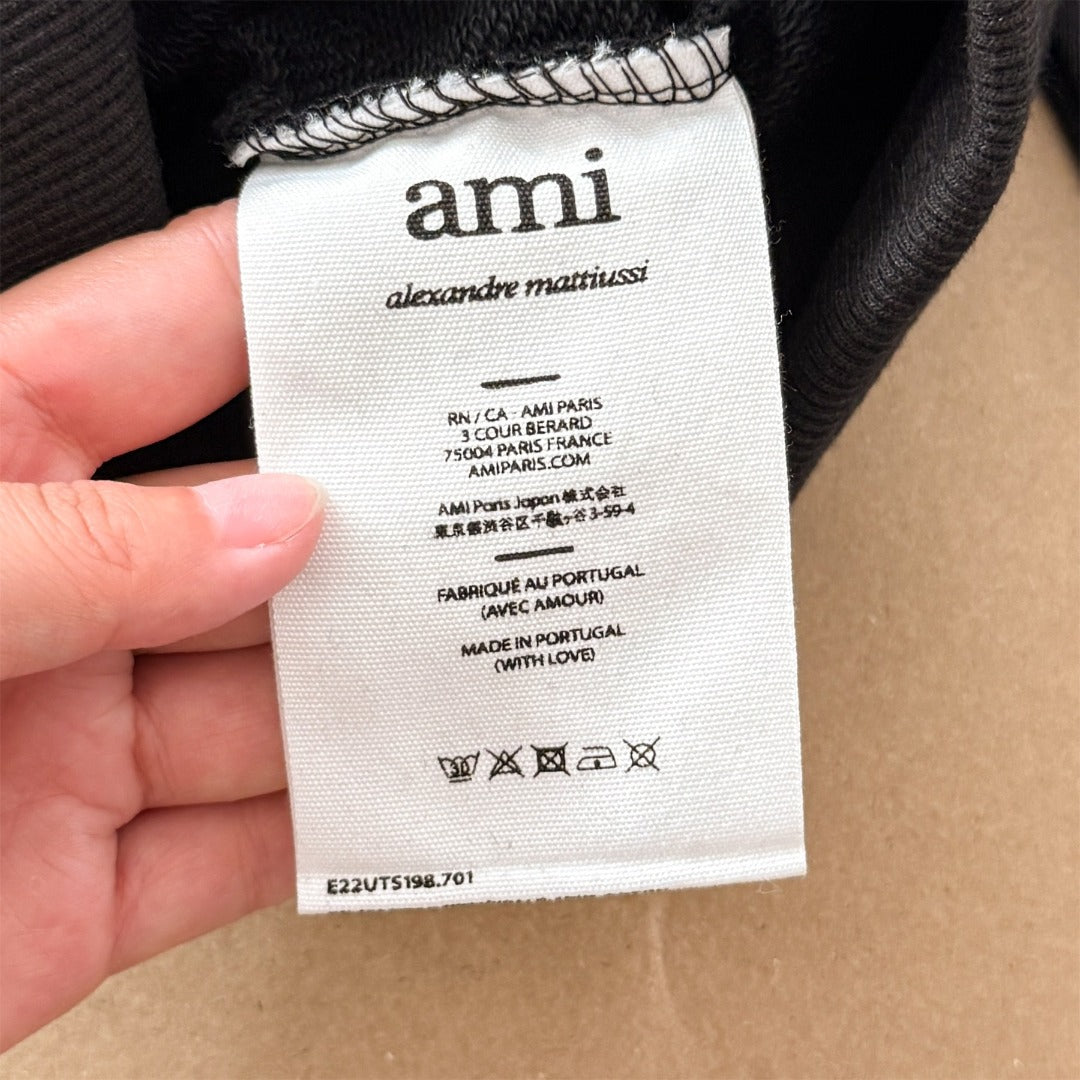 AMI PARIS Hoodie アミ パリス ハートロゴ フーディー パーカー