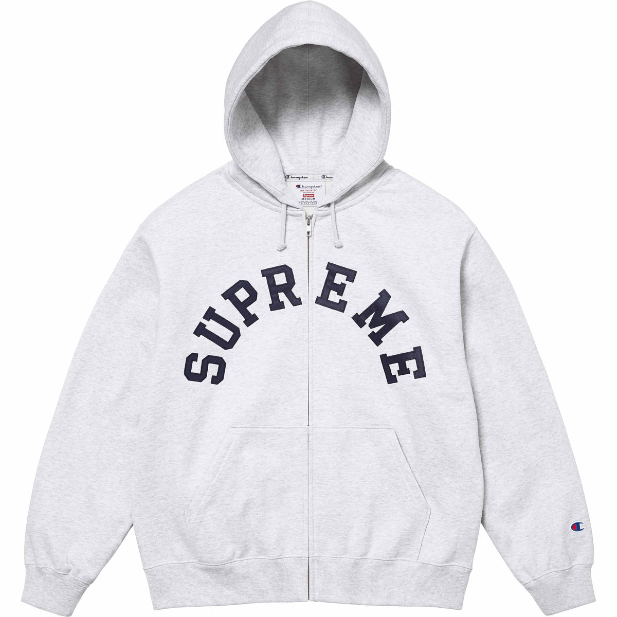 Supreme × Champion ジップアップパーカー
