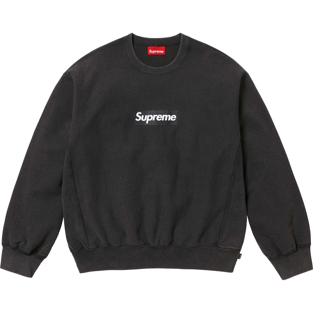 Supreme ウォッシュド ボックスロゴ クルーネックスウェット