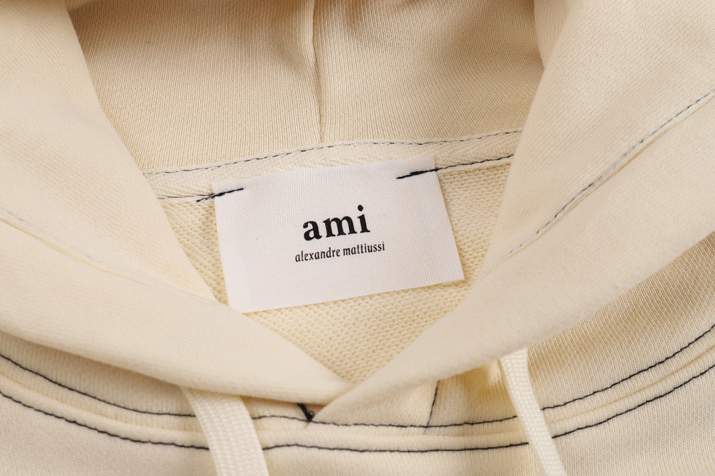 AMI PARIS ハート ロゴ コットン  長袖 Tシャツ★人気★