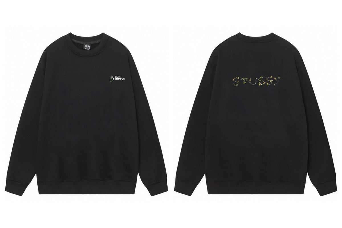 Stussy ステューシー  トレンド感満載のリラックススウェット 2色兼用 男女兼用 レディース メンズ 119