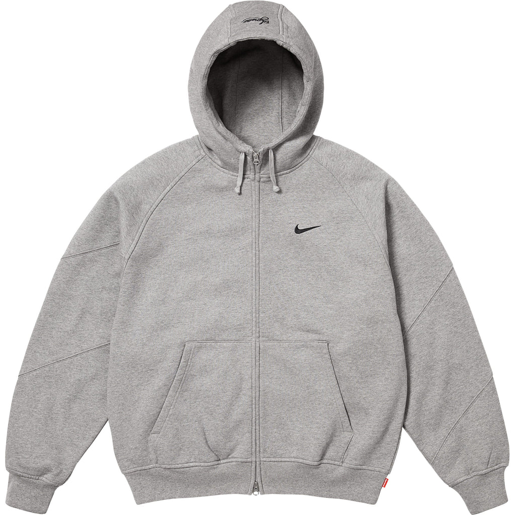 Supreme × Nike ジップアップ スウェットパーカー