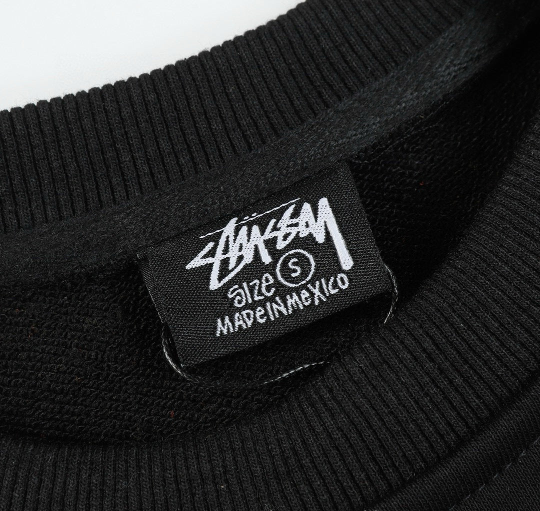 Stussy ステューシー  スポーティーシンプルスウェットシャツ 2色兼用 男女兼用 レディース メンズ 117